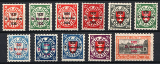 1930 Danzig, Germany (Mi. 220 - 230, Full Set, CV $260)