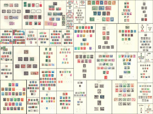 Weimar Republic, Third Reich, Germany, Collection of Stamps (Canceled)