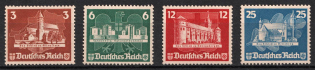 1935 Third Reich, Germany (Mi. 576 - 579, Full Set, CV $230)