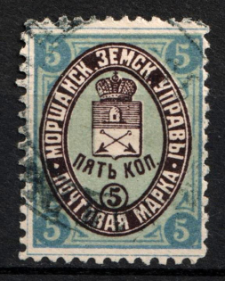 1891 5k Morshansk Zemstvo, Russia (Schmidt #24)