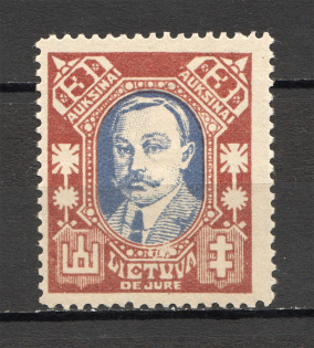 1922 Lithuania 3 A (Light Colors)