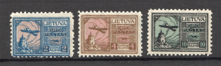 1922 Lithuania Airmail (CV $10, Full Set, MNH)