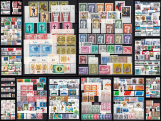 West Berlin, Germany, Collection of Stamps, Album