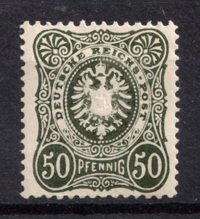 1880 50pf German Empire, Germany (Mi. 44 ba, Certificate, CV $210, MNH)