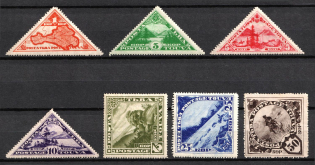 1935 Tannu Tuva, Russia (Zv. 64 - 70, Full Set, CV $20)