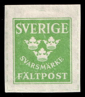 Field Post, Cinderella, Non-Postal, Sweden