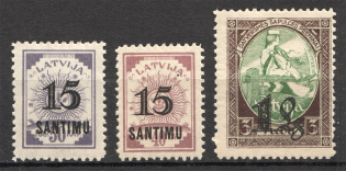 1927 Latvia (CV $30, Full Set)