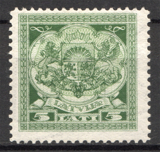 Latvia 5 L (Watermark?)