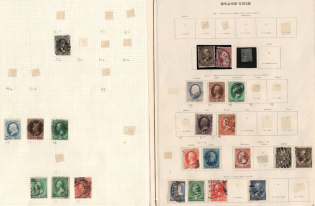 1875-89 United States, Stock of Stamps (Canceled)