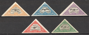 1924-25 Estonia Airmail (Imperf, CV $25, Full Set)