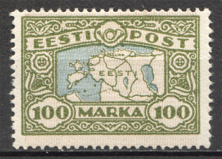 1923 Estonia (CV $50, Full Set)