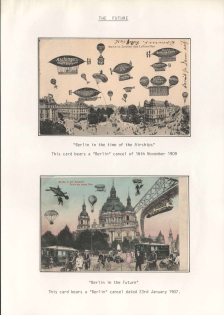 Army Zeppelins, Military Propaganda Postcards on Exhibition Page, The Beginning of Zeppelins Era, Rare