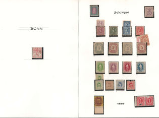 Germany Local Post, Private City Mail, Small Stock of Valuable stamps