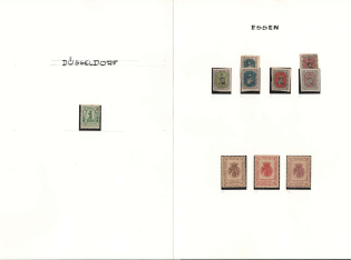 Germany Local Post, Private City Mail, Small Stock of Valuable stamps