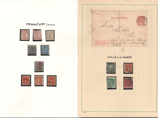 Germany Local Post, Private City Mail, Small Stock of Valuable stamps
