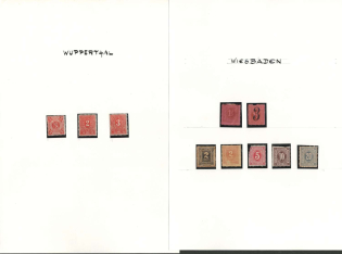 Germany Local Post, Private City Mail, Small Stock of Valuable stamps