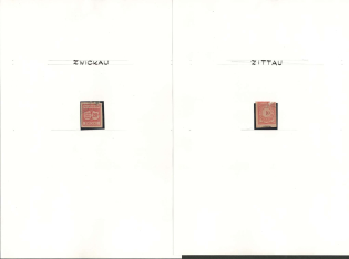 Germany Local Post, Private City Mail, Small Stock of Valuable stamps