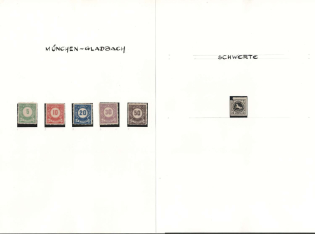 Germany Local Post, Private City Mail, Small Stock of Valuable stamps