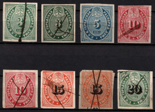 1865 St. Petersburg, City Administration, Revenues, Russia, Non-Postal (Canceled)