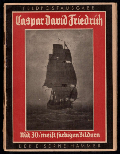 1943 Caspar David Friedrich, Field Post booklet with paintings, Germany (32 pages)