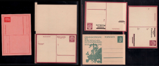 Germany, Stock of Postcards, Mint