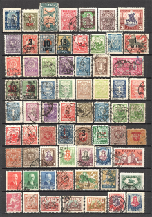 Latvia Lithuania Estonia Collection (4 Scans, Cancelled)