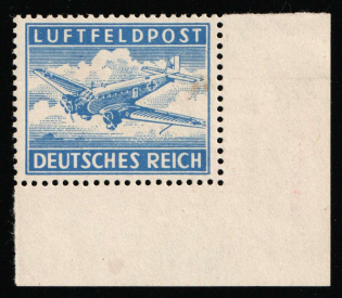 British Anti-German Propaganda, British Propaganda Forgery (Mi. 27, Corner Margin, Signed, CV $200, MNH)