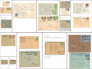 1921-25 Czechoslovakia, Stock of Covers