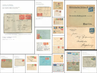 1923-46 Czechoslovakia, Stock of Covers