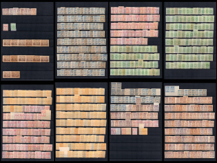 Civil War, Russia, Collection of Stamps