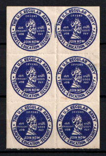 The U.S. Regular Army, United States, Military Propaganda, Block