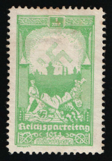 1934 Nuremberg, Nazi Party Congress, Swastika, Germany
