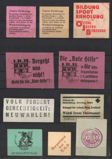 1920-1950 Propaganda of German Political Parties, Elections in Germany