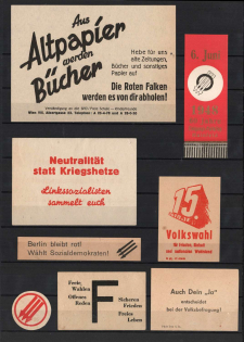 1920-1950 Propaganda of German Political Parties, Elections in Germany