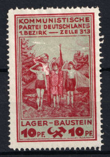 10pf German Communist Party (KPD), Germany