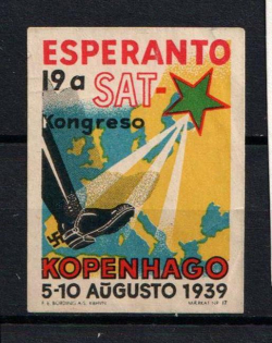 1939 'SAT Convention Mark', Denmark, German Propaganda, Germany