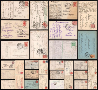 Russian Empire, Russia, Collection of Postards
