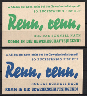 'Join the Union Youth!', German Propaganda, Germany
