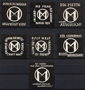 'The Middle Creates Balance!', German Propaganda, Germany