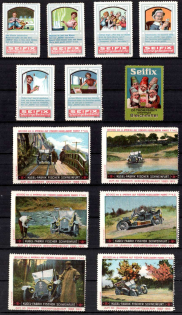 Germany, Stock of Cinderellas, Non-Postal, Labels