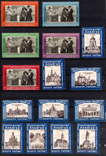 Germany, Stock of Cinderellas, Non-Postal, Labels
