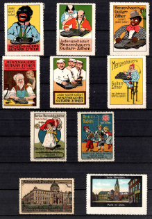 Germany, Stock of Cinderellas, Non-Postal, Labels