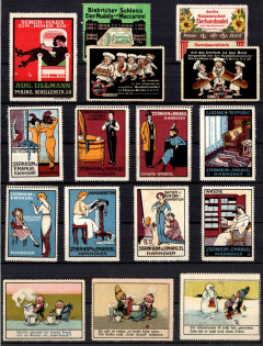 Germany, Stock of Cinderellas, Non-Postal, Labels