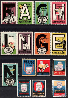 Germany, Stock of Cinderellas, Non-Postal, Labels