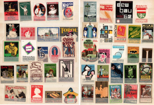 Germany, Collection of Cinderellas, Non-Postal, Labels