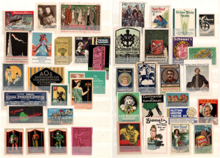 Germany, Collection of Cinderellas, Non-Postal, Labels