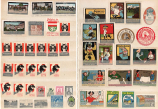 Germany, Collection of Cinderellas, Non-Postal, Labels