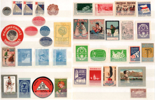 Germany, Collection of Cinderellas, Non-Postal, Labels