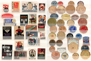 Germany, Collection of Cinderellas, Non-Postal, Labels