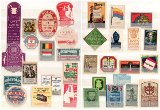 Germany, Collection of Cinderellas, Non-Postal, Labels